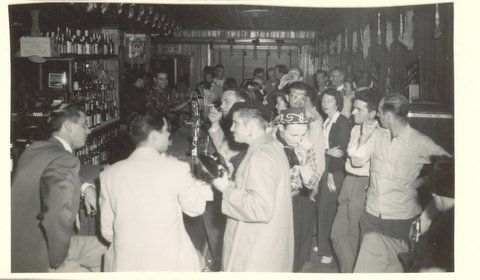 Tampa, Florida gay bar, 1950s