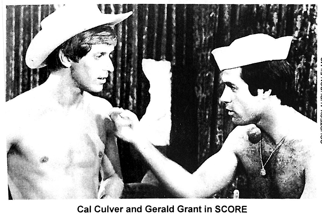 Cal with Gerald Grant in Score