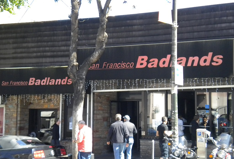 Badlands bar in its later era