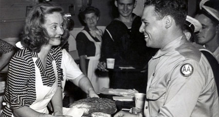 Bette Davis in Hollywood Canteen