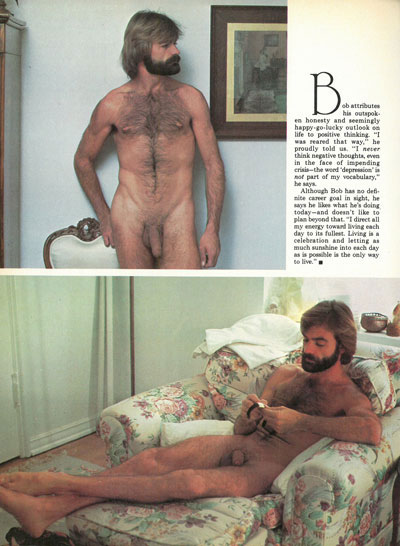 Bob Blount in Playgirl