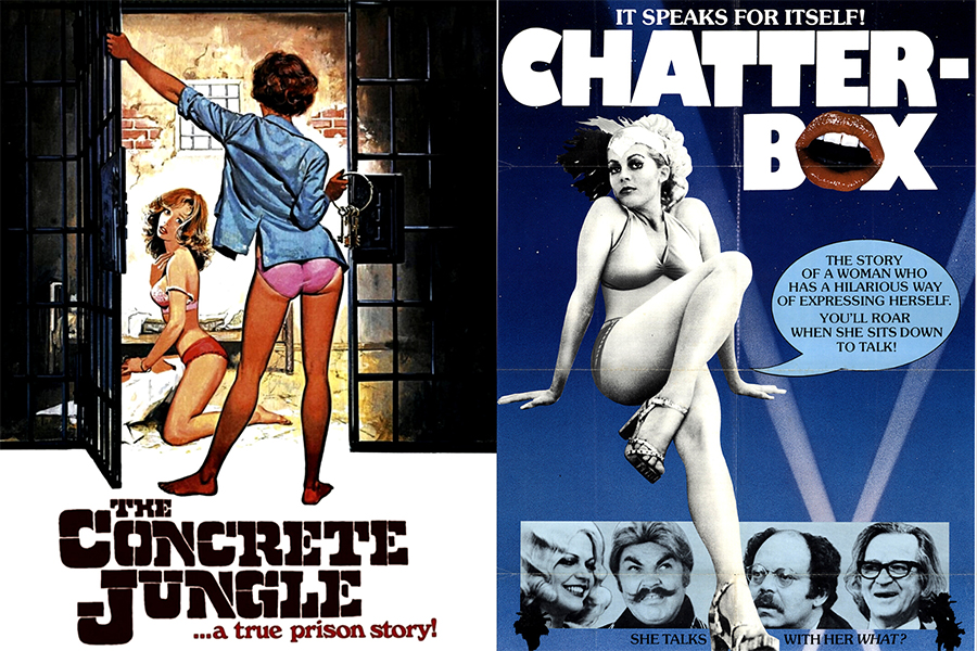 Posters for The Concrete Jungle and Chatterbox