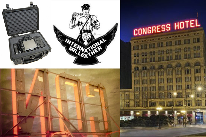 Blimp box, IML and the Congress Hotel