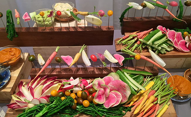 Fancy crudites