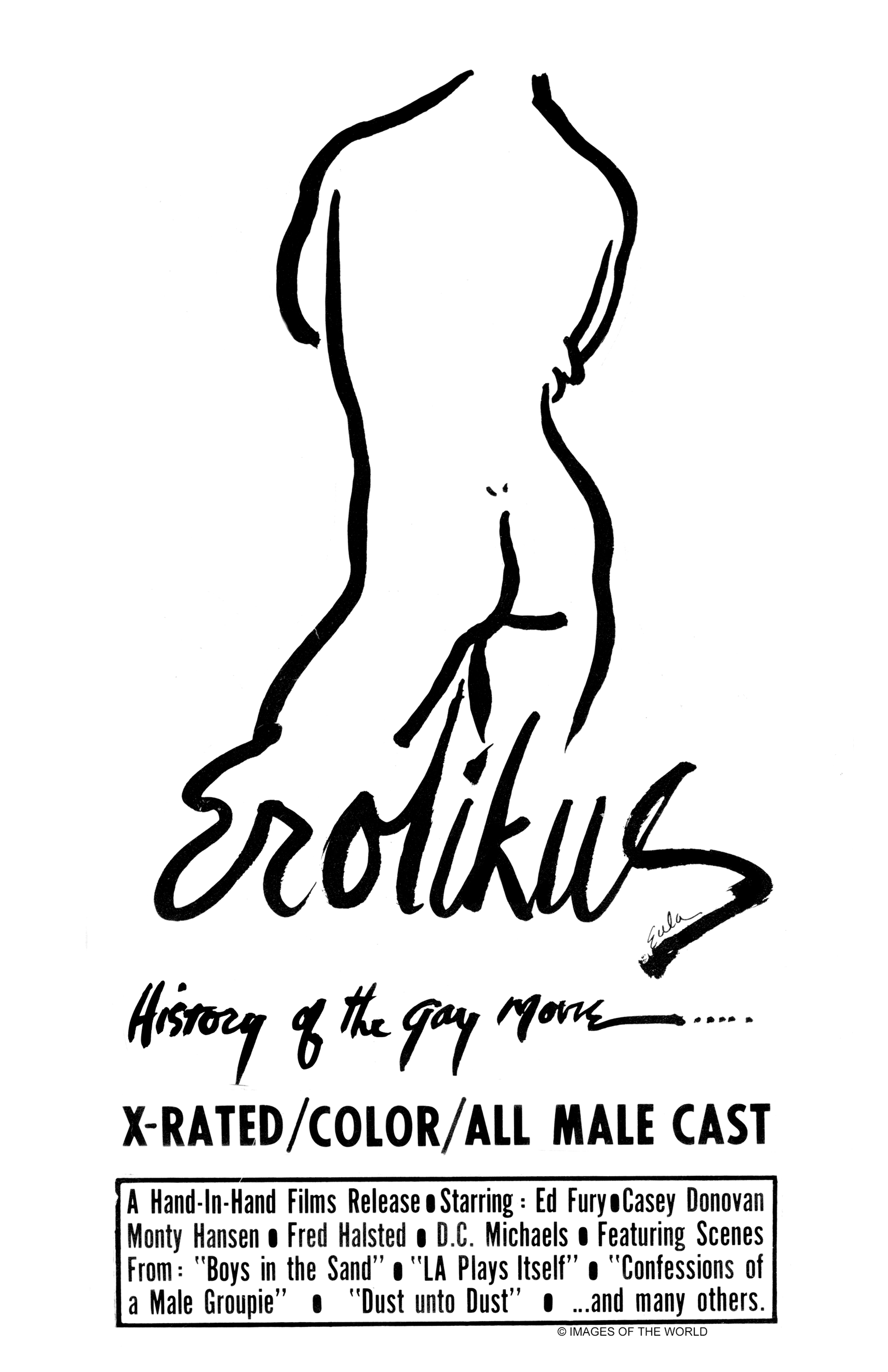 Vintage poster for Erotikus