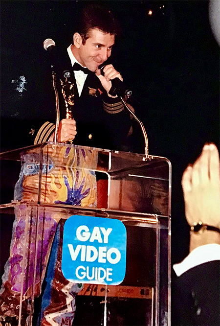 Josh Eliot at the Gay Video Guide Awards