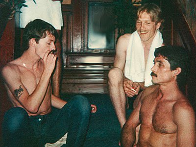 Guys in Fair Oaks Bathhouse, 1978