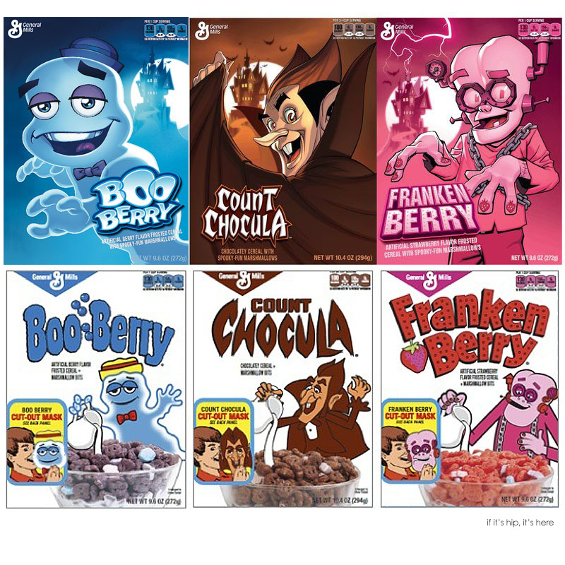 Halloween novelty cereals