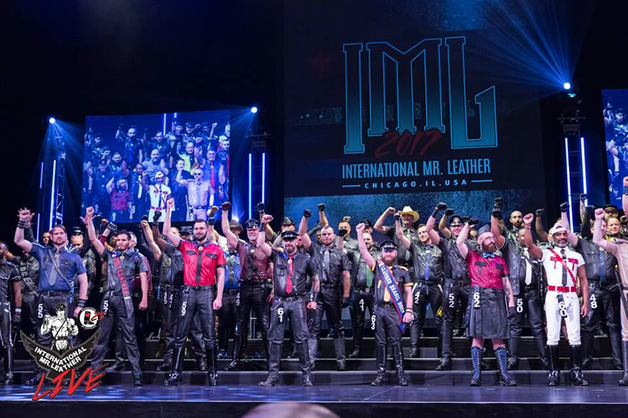 IML contestants on stage