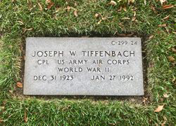 Joe Tiffenbach's grave