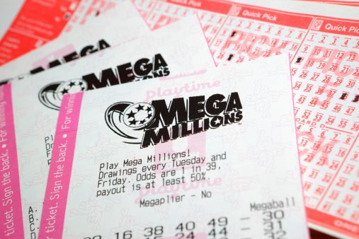 Mega Millions lottery ticket