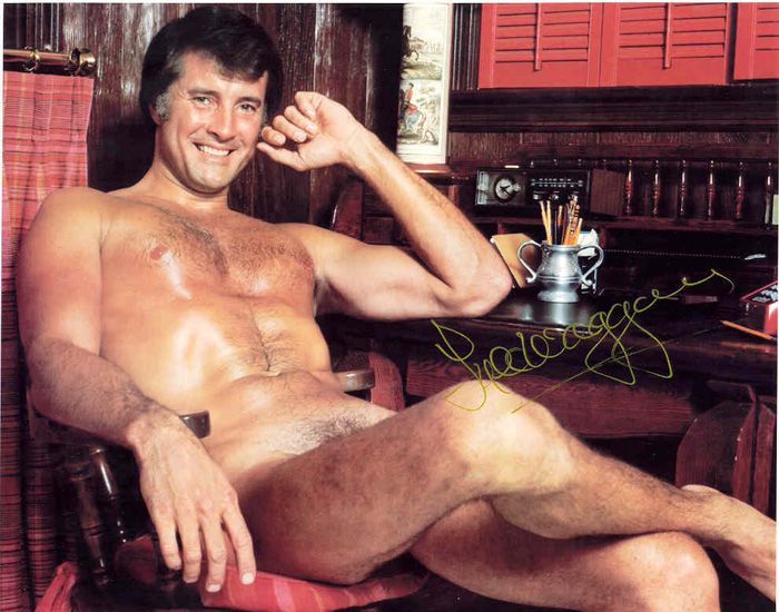Lyle Waggoner in a later issue of Playgirl