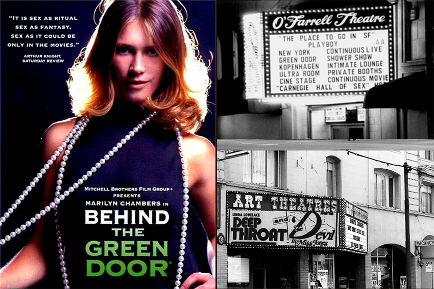 Marilyn Chambers; The Mitchell Brothers' O'Farrell Theatre & Art Theatres