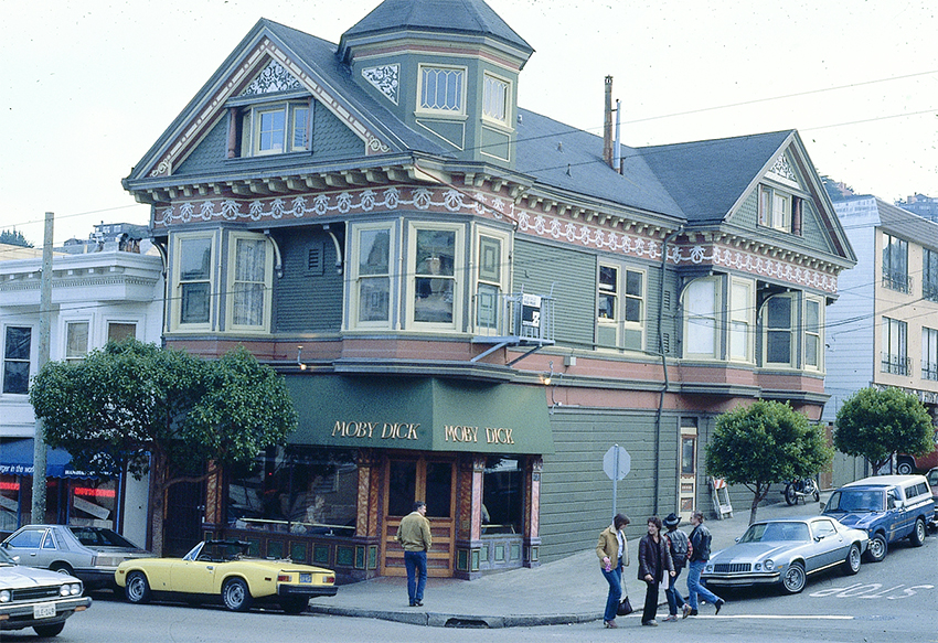 Moby Dick Bar in the '80s