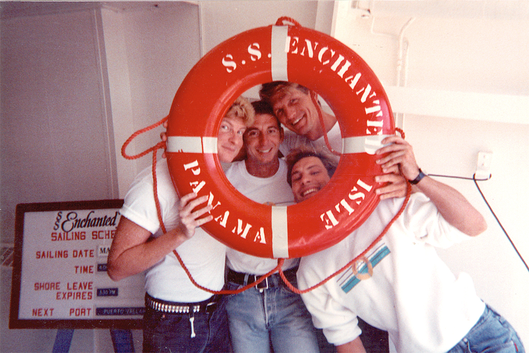 Richard, Josh & two RSVP Cruise employees