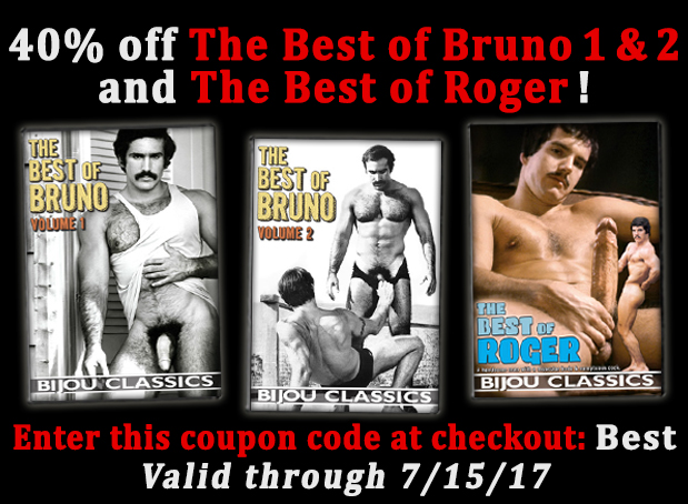Sale - Get 40% off all vintage gay porn DVDs from Latino Fan Club through 7/8/17