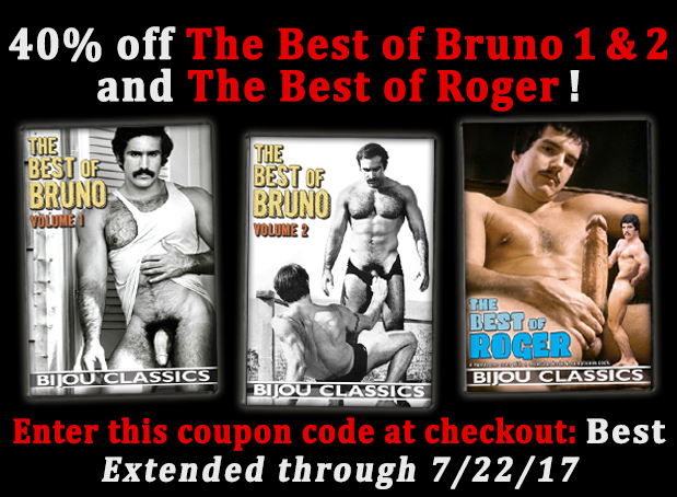Sale - Get 40% off The Best of Bruno 1 and 2 and The Best of Roger through 7/22/17