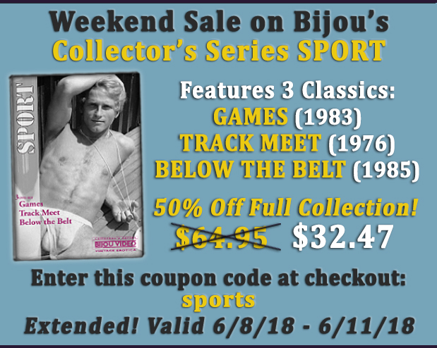 Weekend Sale: 50% Off Bijou's Collectors Series SPORT Extended 6/8 - 6/11 when you enter sports at checkout