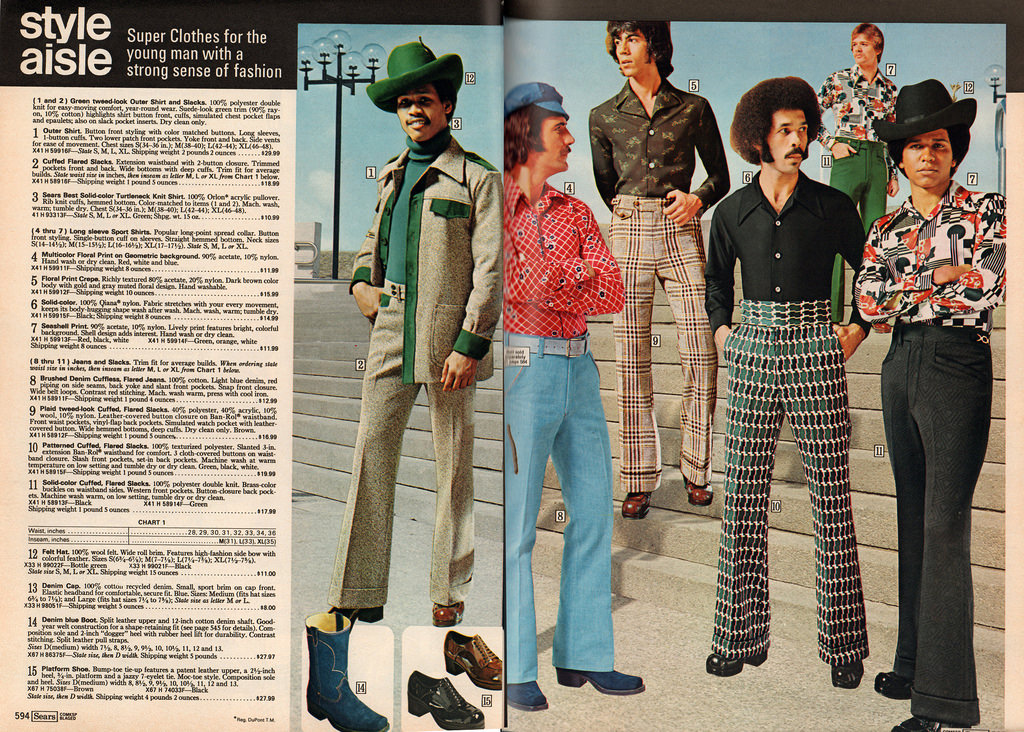 Sears catalog '70s fashion