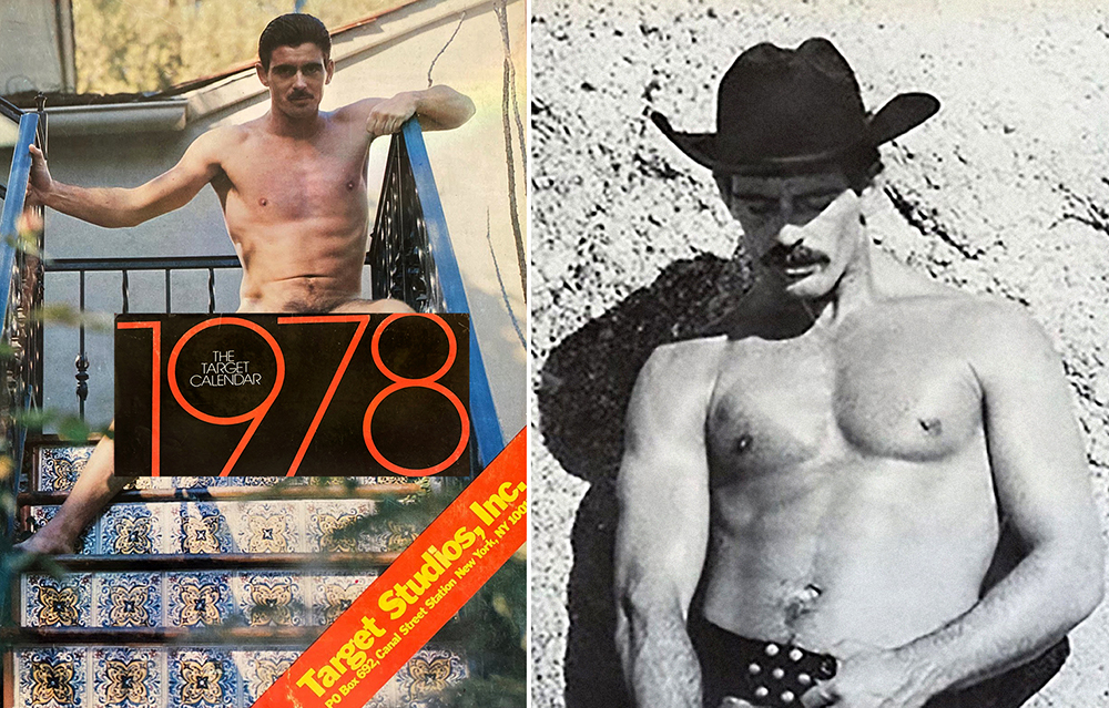 1978 Target calendar & a Target magazine from a shoot for Bullet's Cowpokes