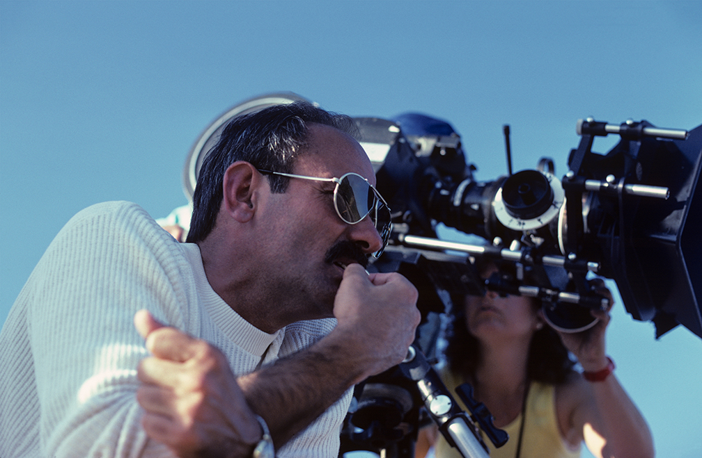 Tom DeSimone behind a camera