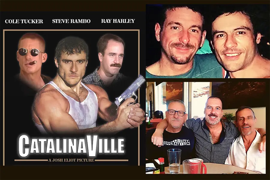 CatalinaVille cover; Josh & Steve Rambo before and 20 years later