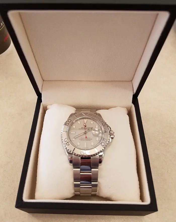 Rollie Platinum Yachtmaster