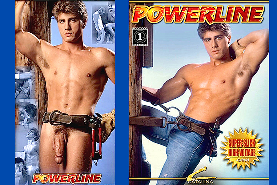 Powerline promo shot and box cover featuring Tom Steele