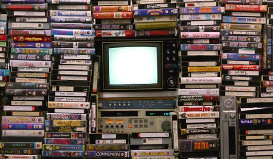 Huge stash of VHS tapes