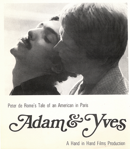 Vintage Adam and Yves poster