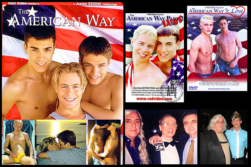 Cover of The American Way and photos of Kevin with Jerry Douglas and George DuRoy