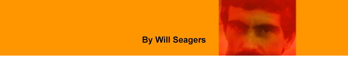 Picture of Will Seagers in the late 1970s with text By Will Seagers