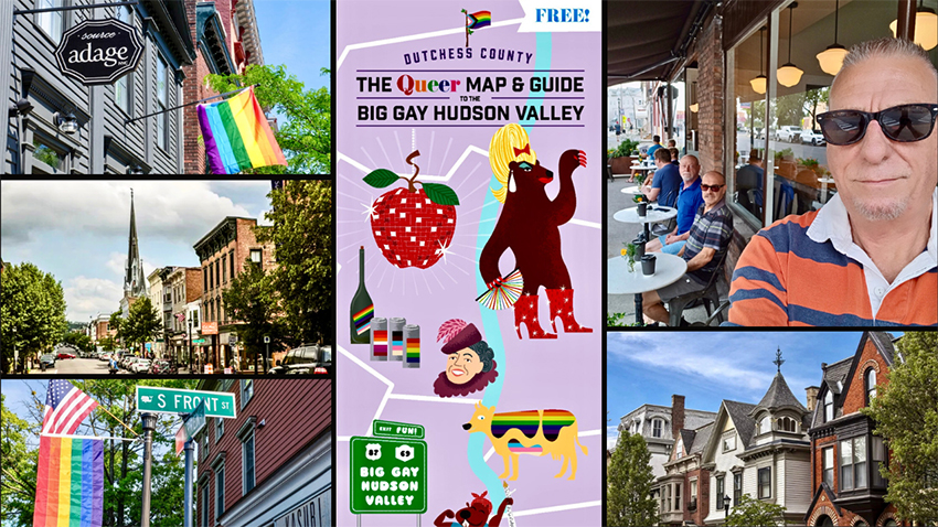 The gentrified city of Hudson, New York