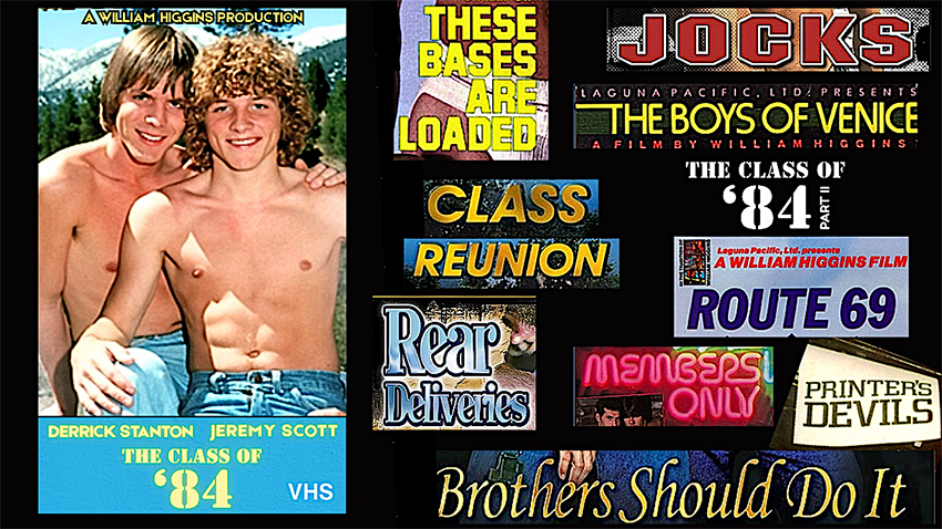 The 11 movies Derrick Stanton performed in for William Higgins