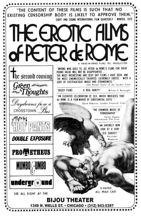 The Erotic Films of Peter de Rome poster