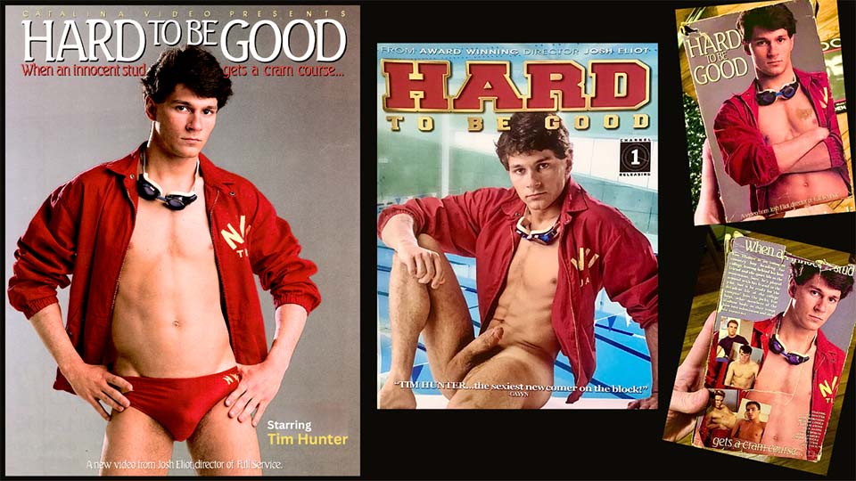 Hard To Be Good box covers featuring Tim Hunter