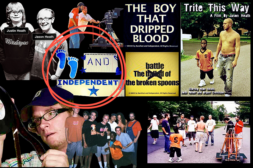 Casts and images from some of Jason's movies including The Boy That Dripped Blood and Trite This way