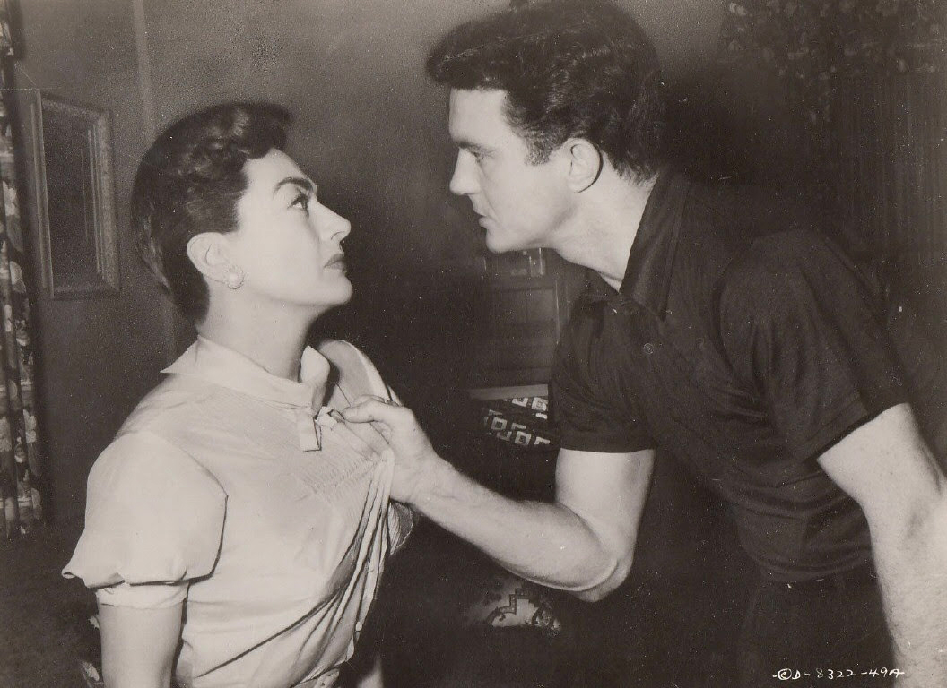 Joan Crawford and Cliff Robertson in Autumn Leaves