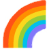 Small rainbow emoji