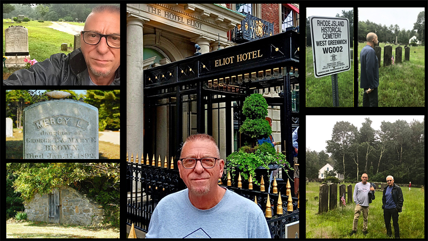 Mercy Brown's Grave, The Hotel Eliot in Boston and Vampire's Grave