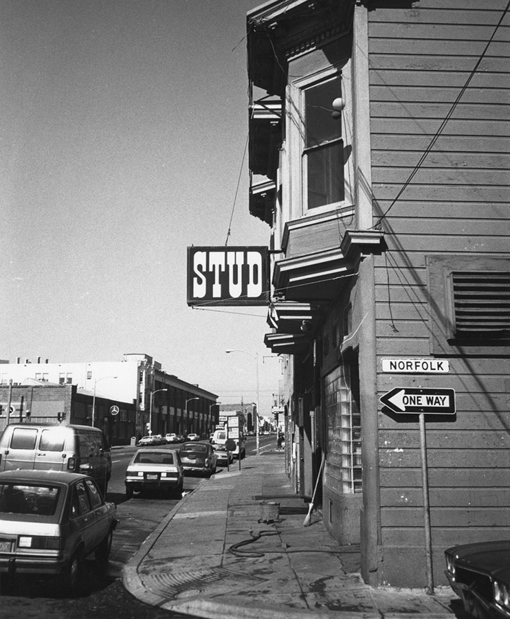 Exterior of The Stud, SF