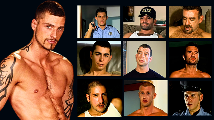 Tamas Eszterhazy and most of the cast from Hot Buttered Cop Porn
