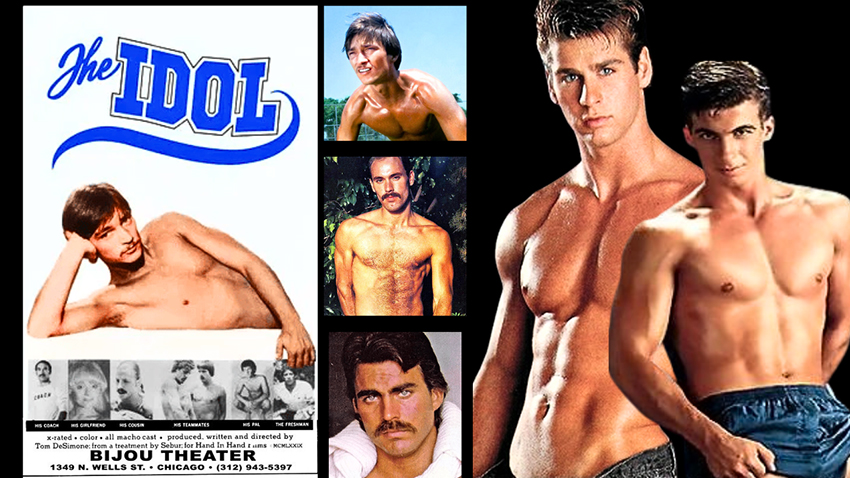 Tom DeSimone's movie The Idol with its cast, plus Ryan and Tony Idol