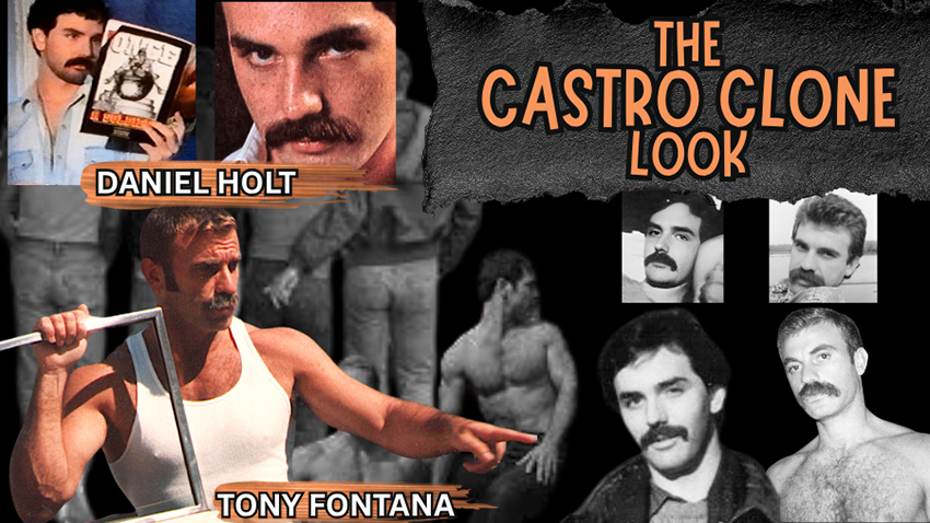Daniel Holt and Tony Fontana in signature Castro Clone looks