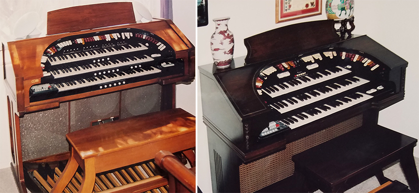 Conn 651 and Conn 580 organs