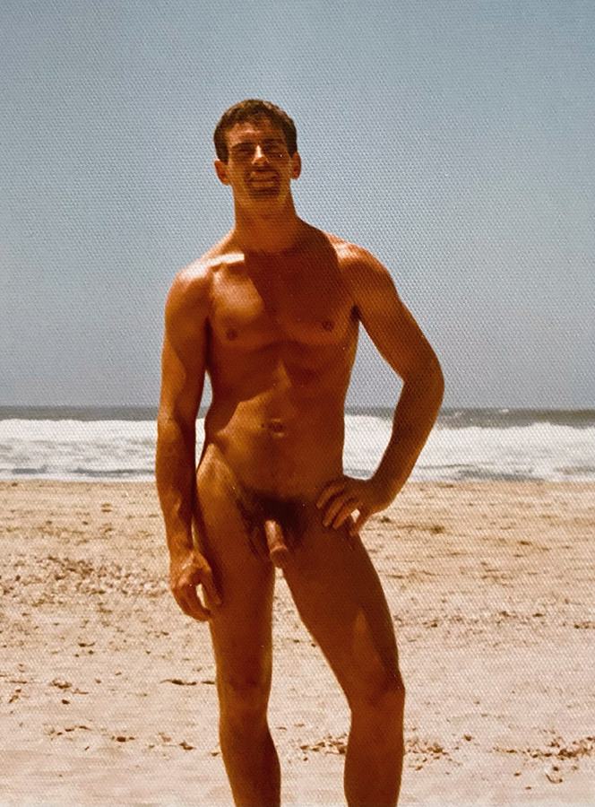 Will Seagers at a nude beach